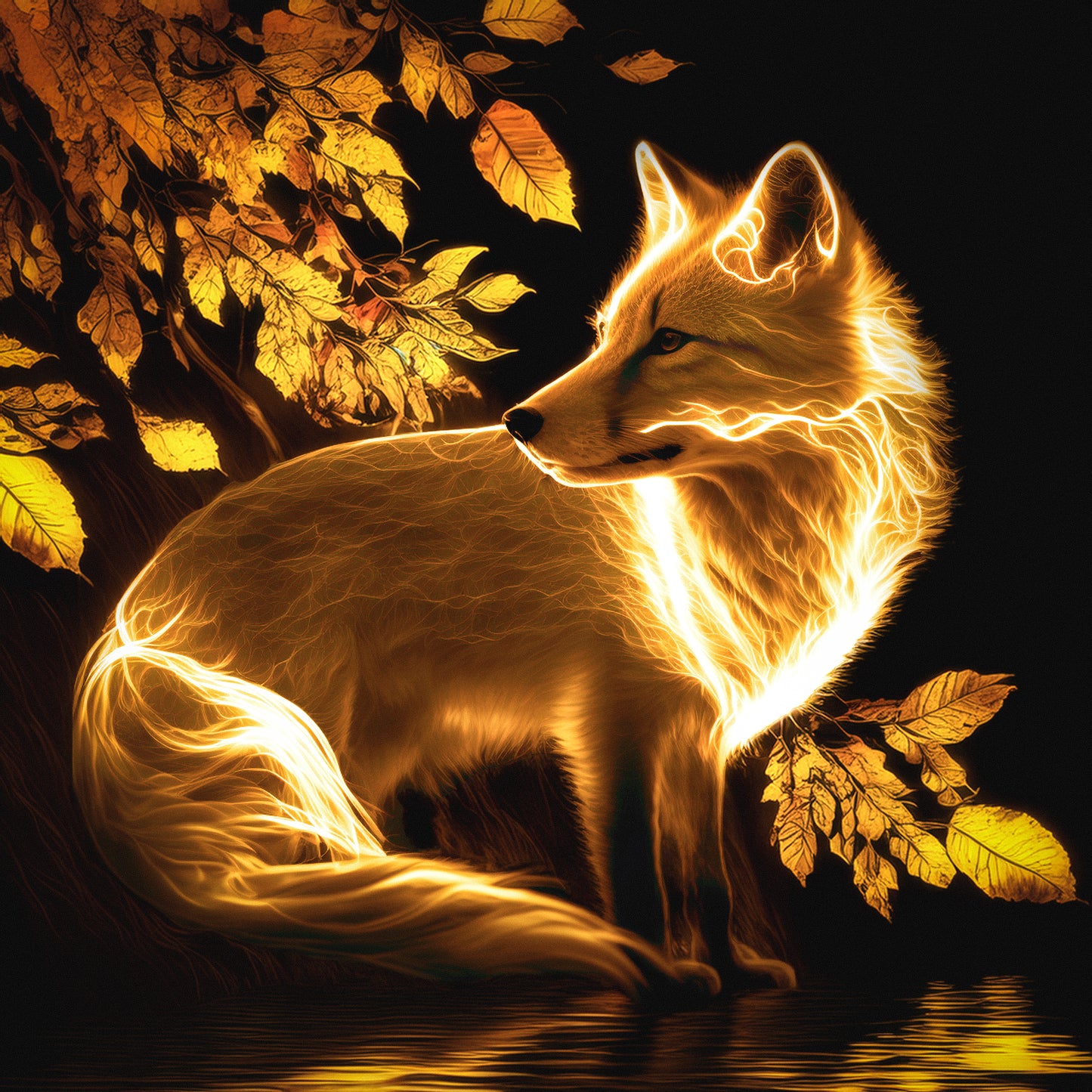 Glowing Fox